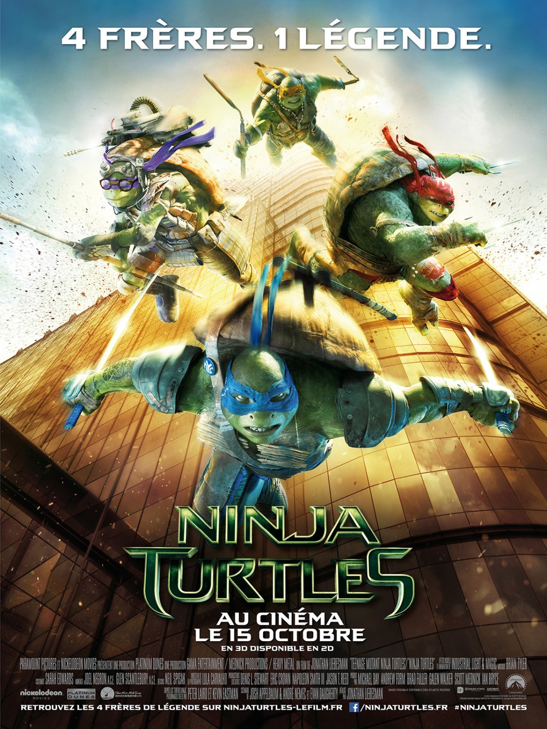 Extra Large Movie Poster Image for Teenage Mutant Ninja Turtles (#22 of 22)