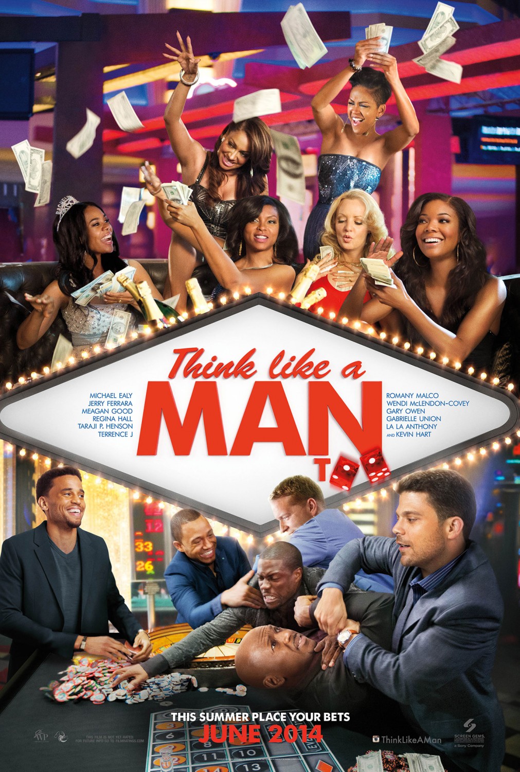 Extra Large Movie Poster Image for Think Like a Man Too 