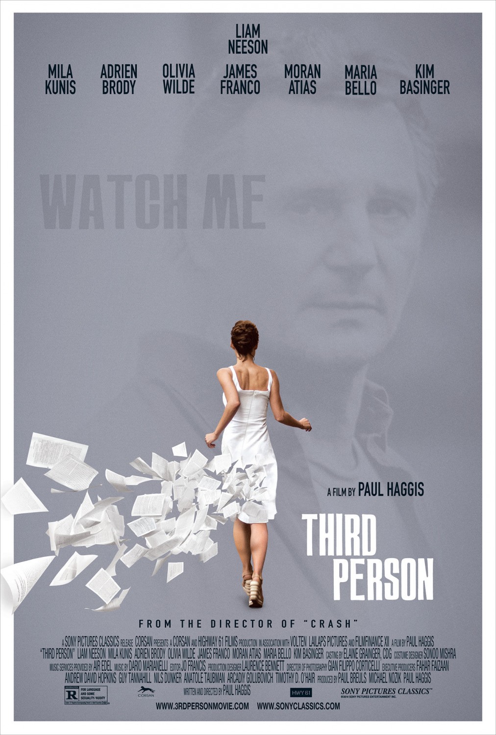 Extra Large Movie Poster Image for Third Person (#1 of 4)