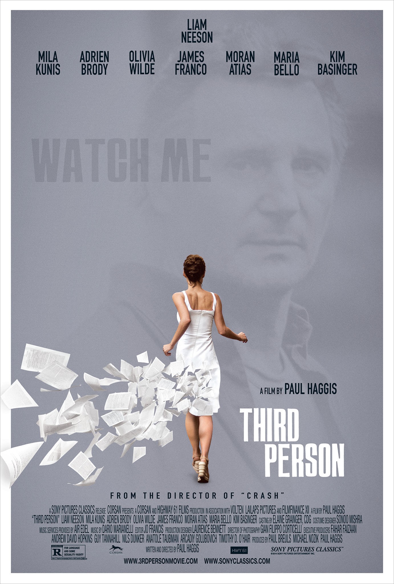Mega Sized Movie Poster Image for Third Person (#1 of 4)