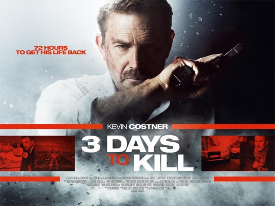 3 Days to Kill Movie Poster