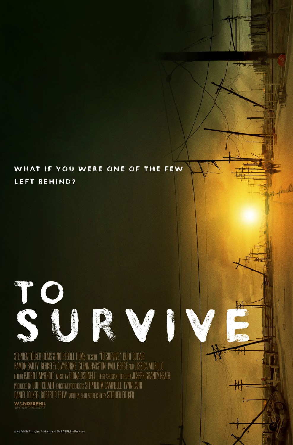 Extra Large Movie Poster Image for To Survive 