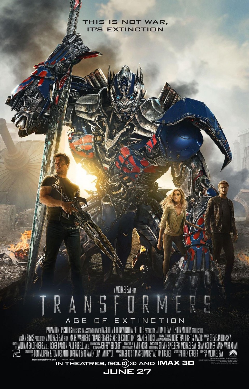 Extra Large Movie Poster Image for Transformers: Age of Extinction (#13 of 22)