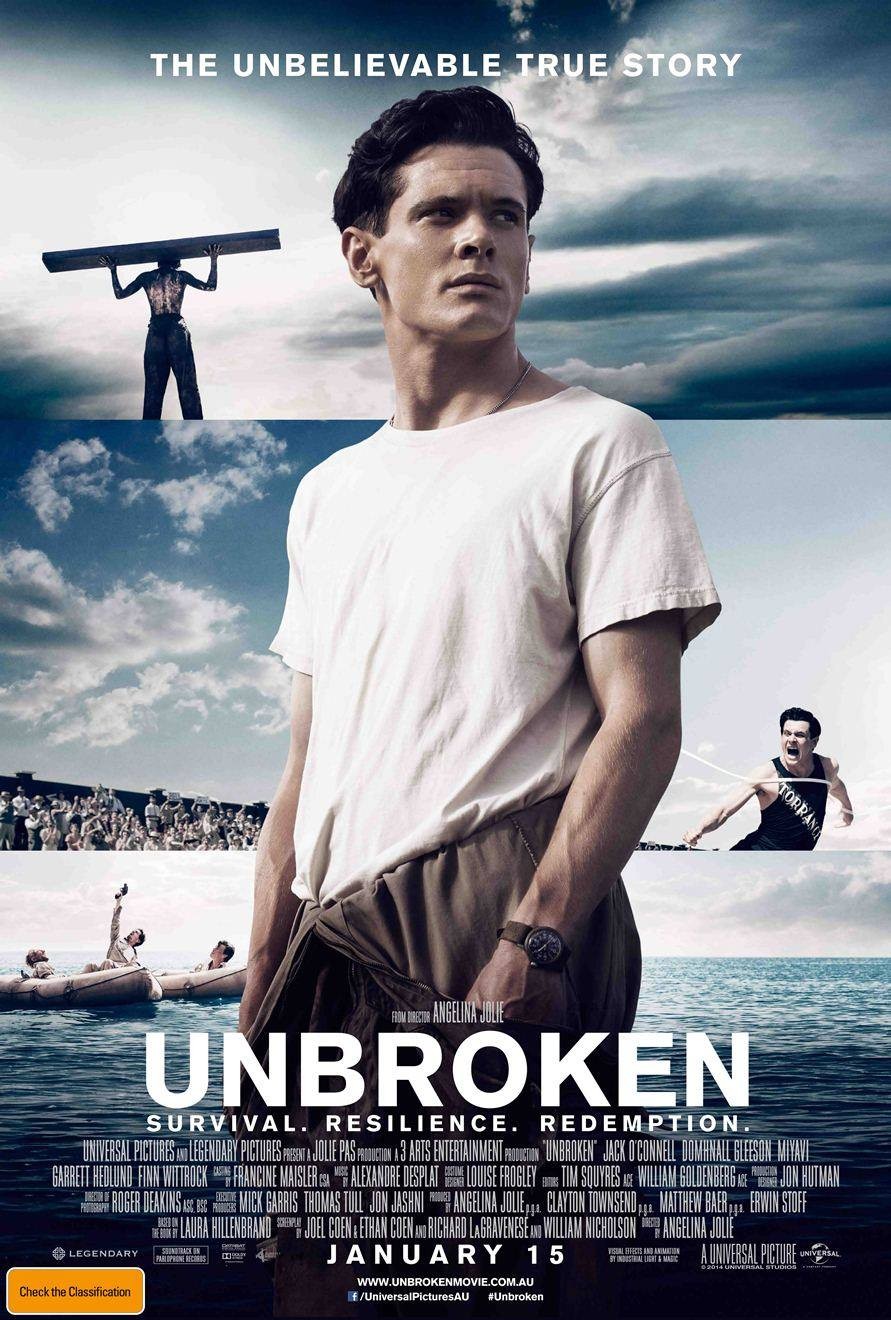 Extra Large Movie Poster Image for Unbroken