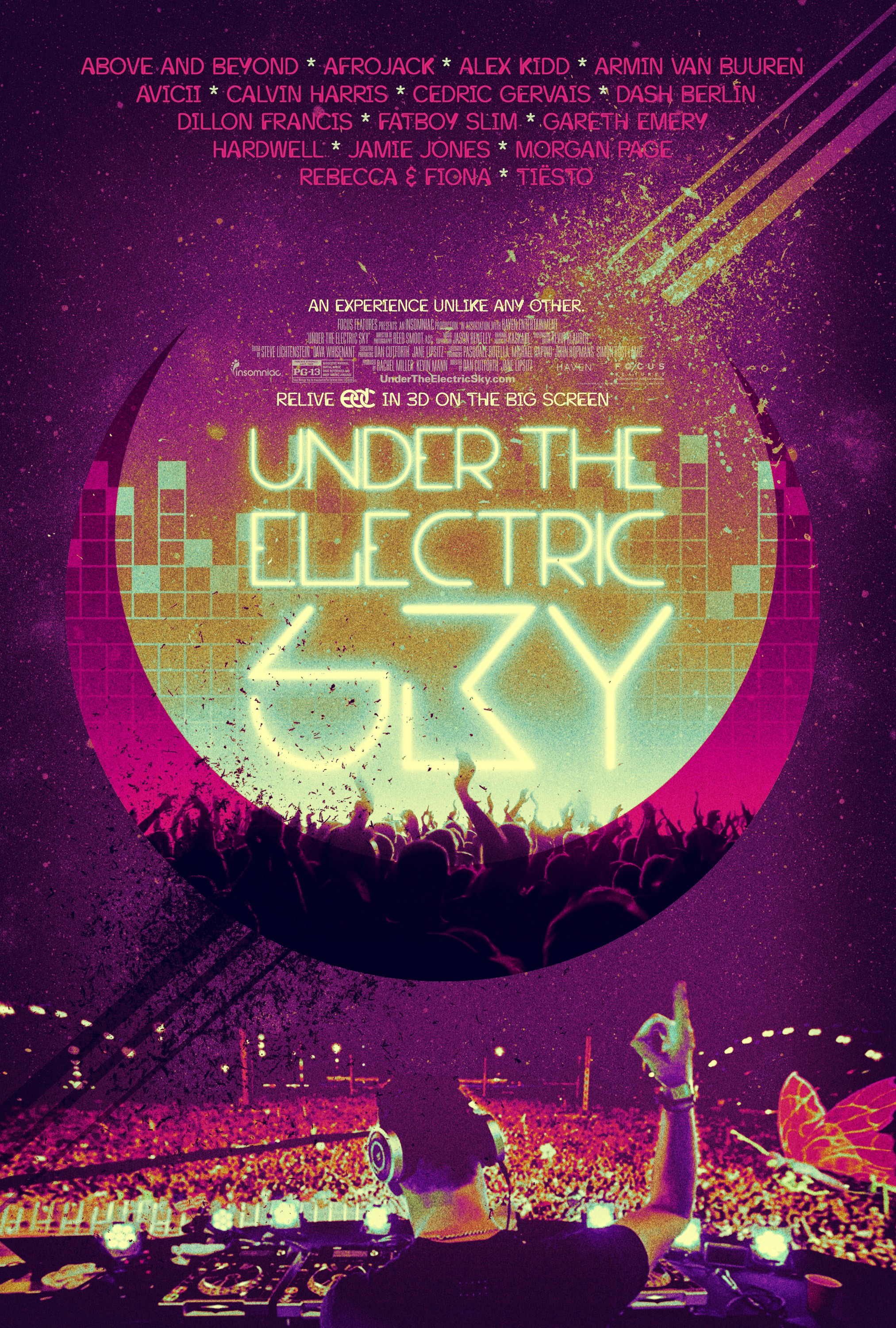 Mega Sized Movie Poster Image for Under the Electric Sky (#2 of 5)