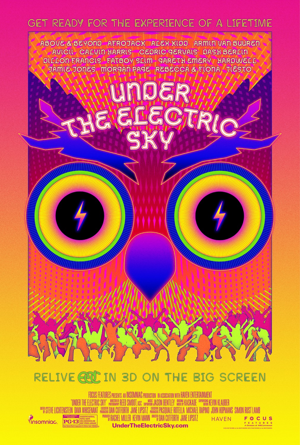 Extra Large Movie Poster Image for Under the Electric Sky (#1 of 5)