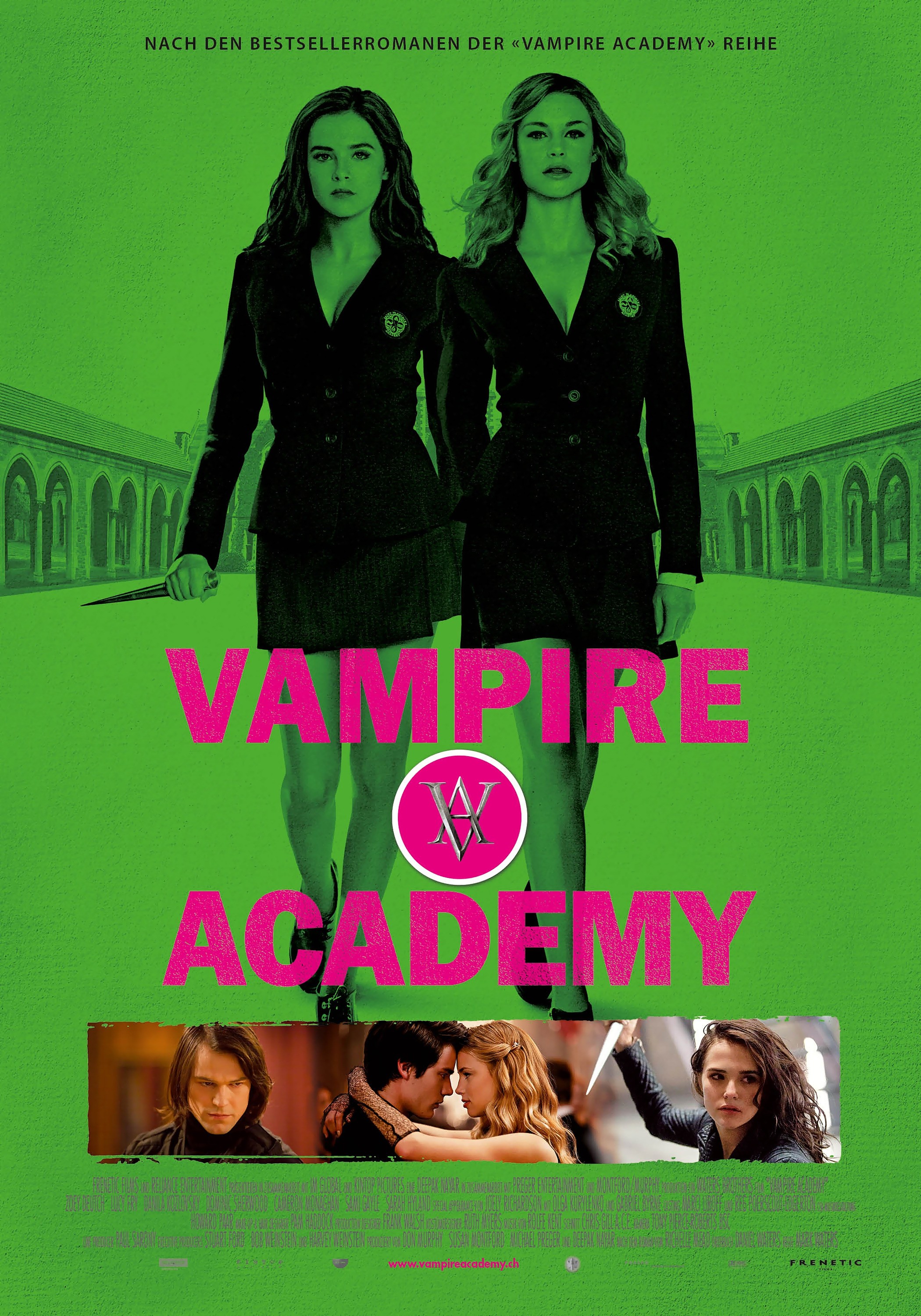 Mega Sized Movie Poster Image for Vampire Academy (#10 of 27)