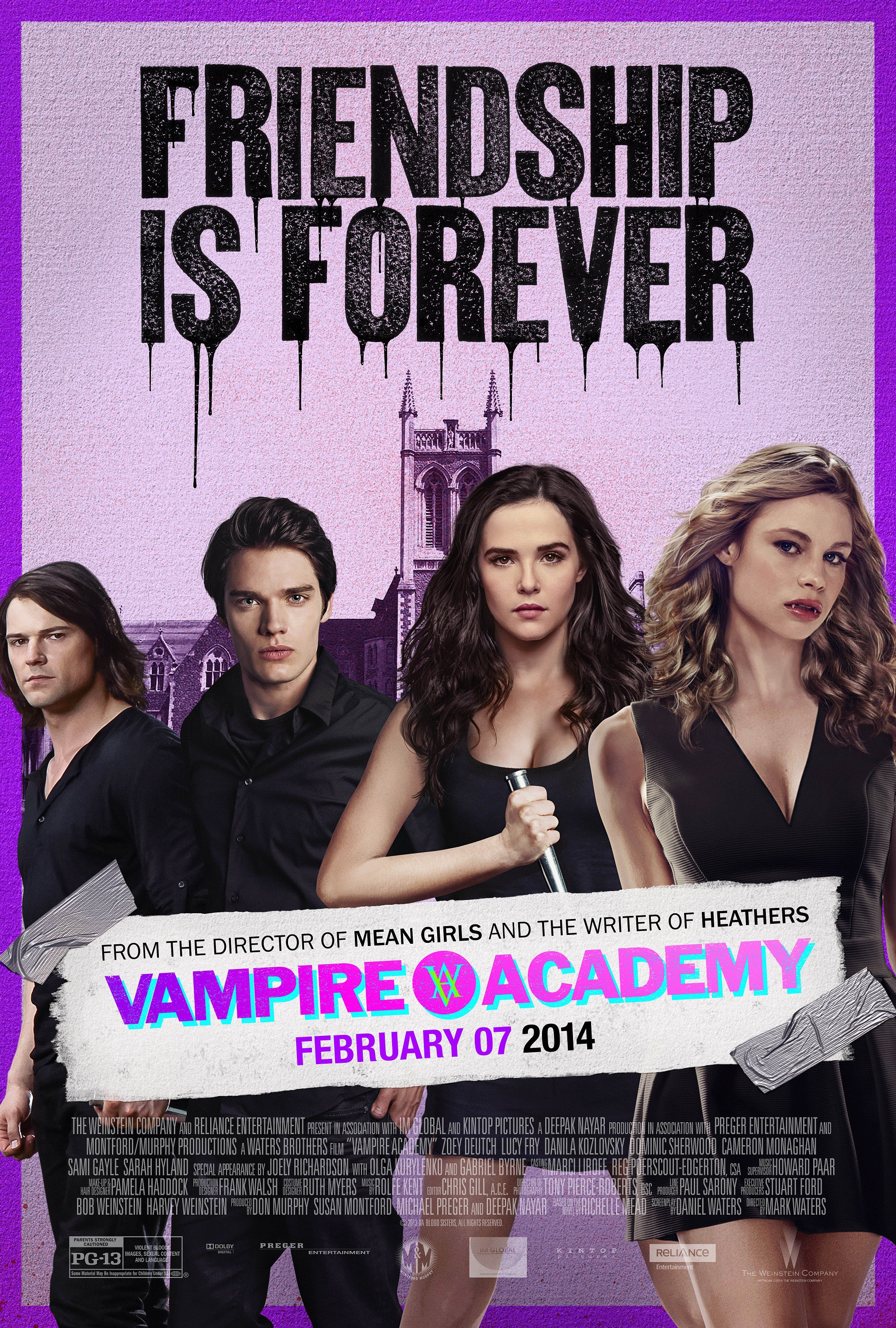 Mega Sized Movie Poster Image for Vampire Academy (#9 of 27)