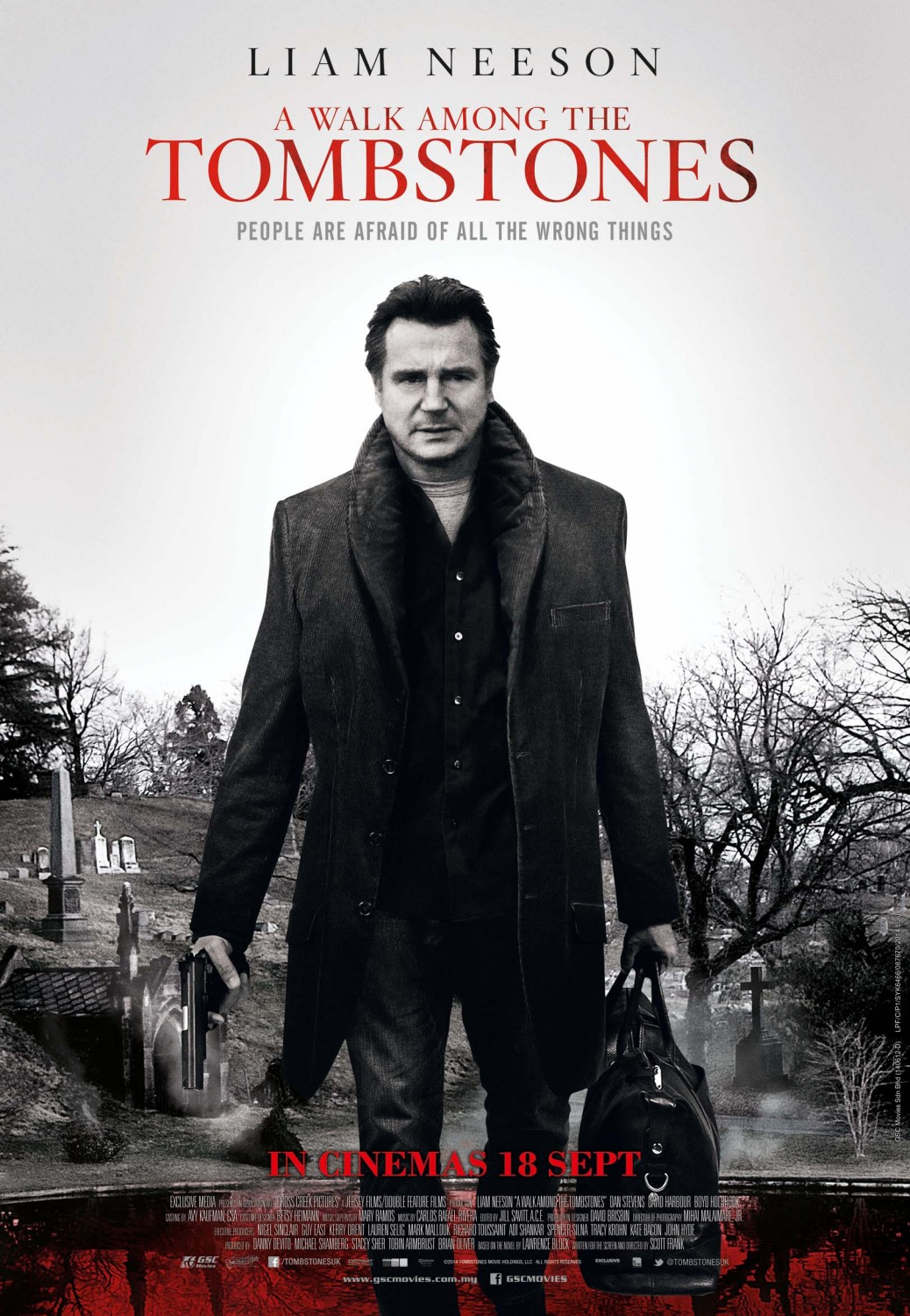 Extra Large Movie Poster Image for A Walk Among the Tombstones (#2 of 5)