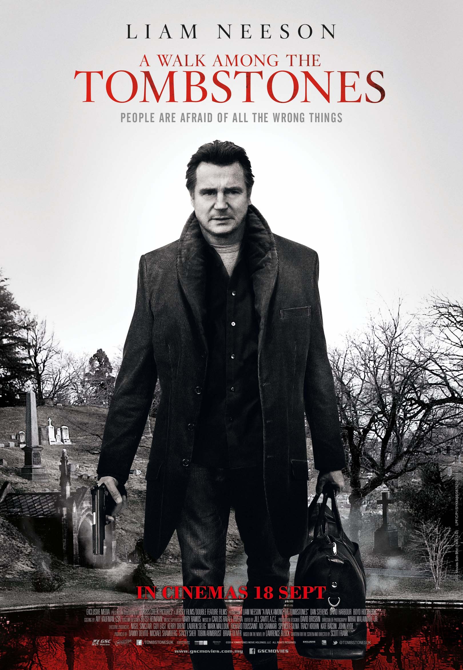 Mega Sized Movie Poster Image for A Walk Among the Tombstones (#2 of 5)