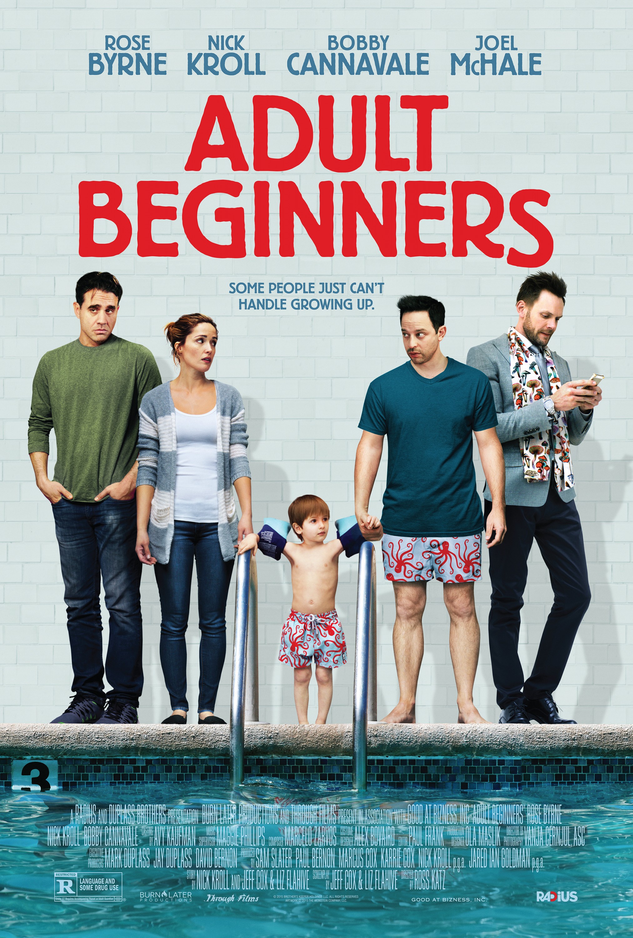 Mega Sized Movie Poster Image for Adult Beginners 
