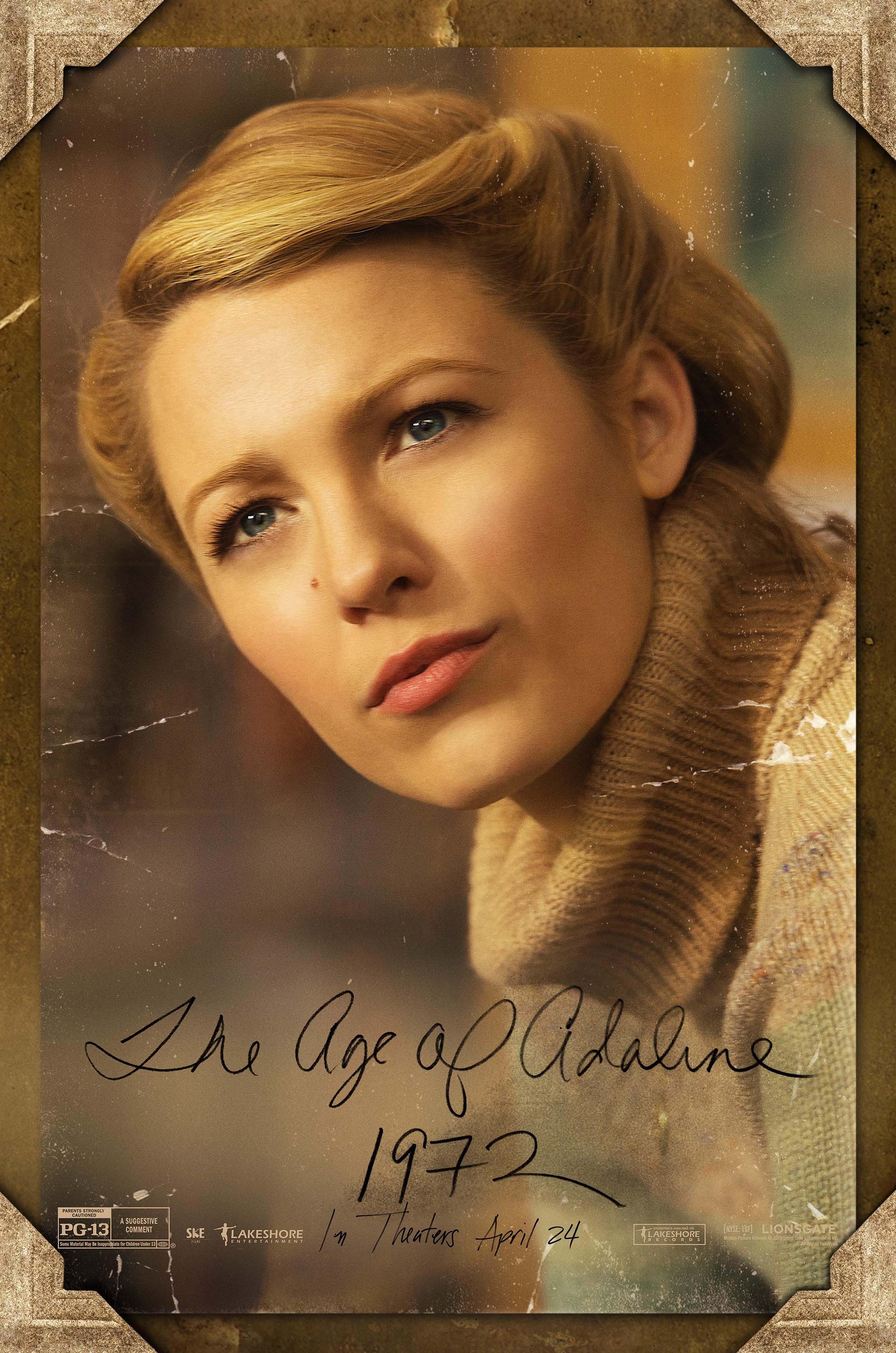 Mega Sized Movie Poster Image for The Age of Adaline (#7 of 14)