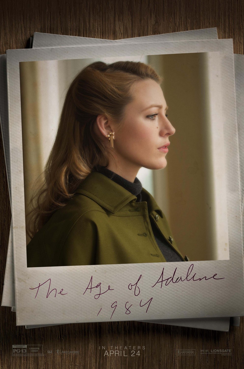 Extra Large Movie Poster Image for The Age of Adaline (#8 of 14)