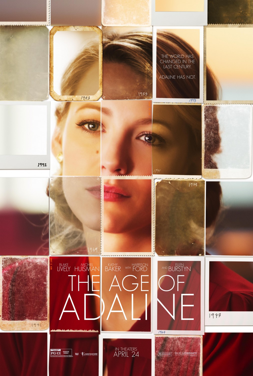 Extra Large Movie Poster Image for The Age of Adaline (#1 of 14)