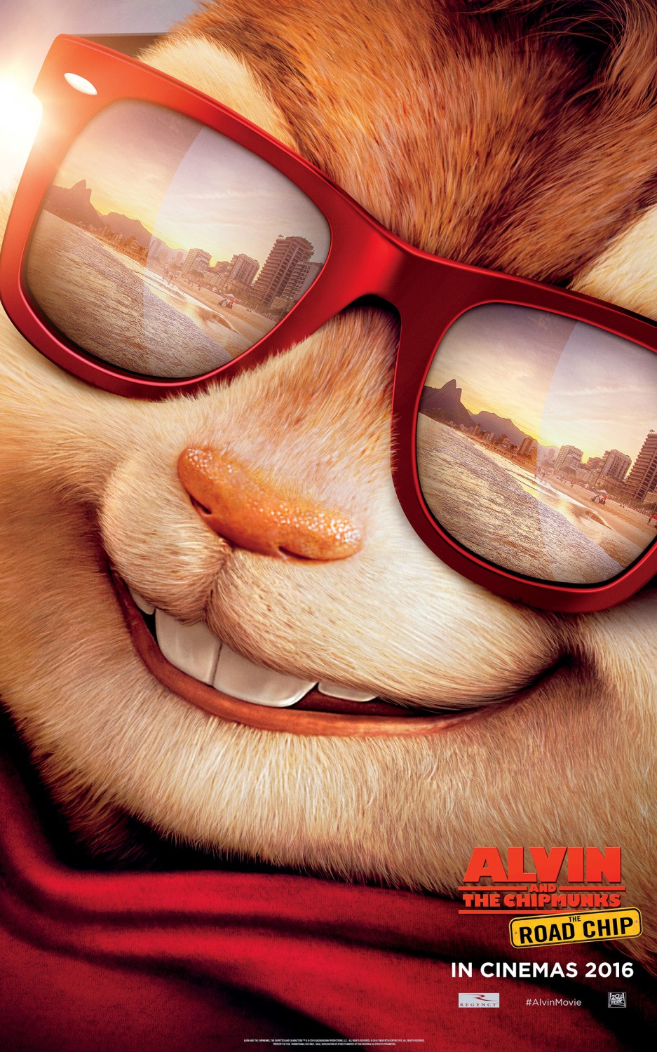 Extra Large Movie Poster Image for Alvin and the Chipmunks: The Road Chip (#2 of 11)