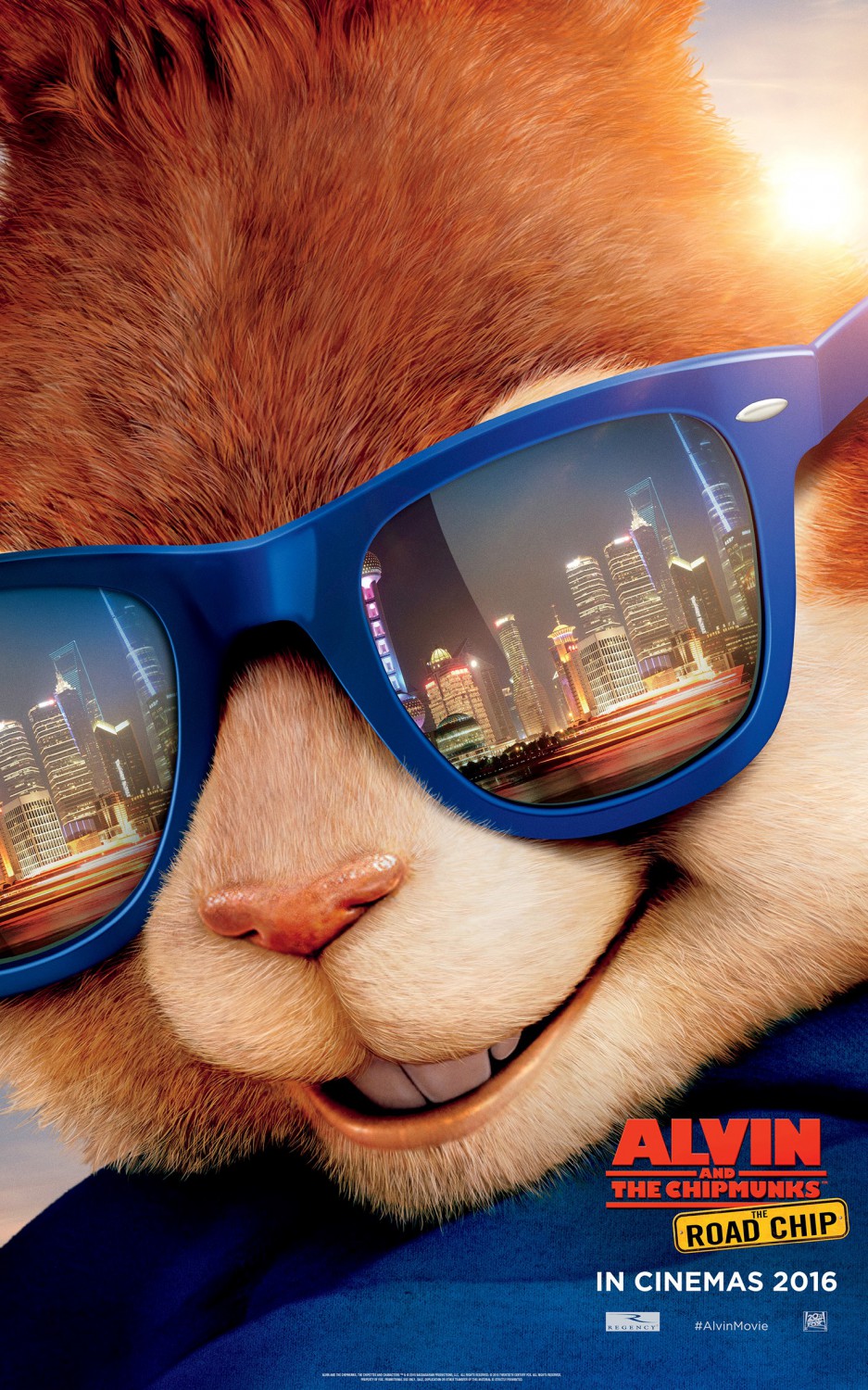 Extra Large Movie Poster Image for Alvin and the Chipmunks: The Road Chip (#3 of 11)