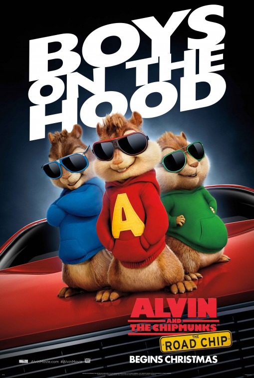 Alvin and the Chipmunks: The Road Chip Movie Poster