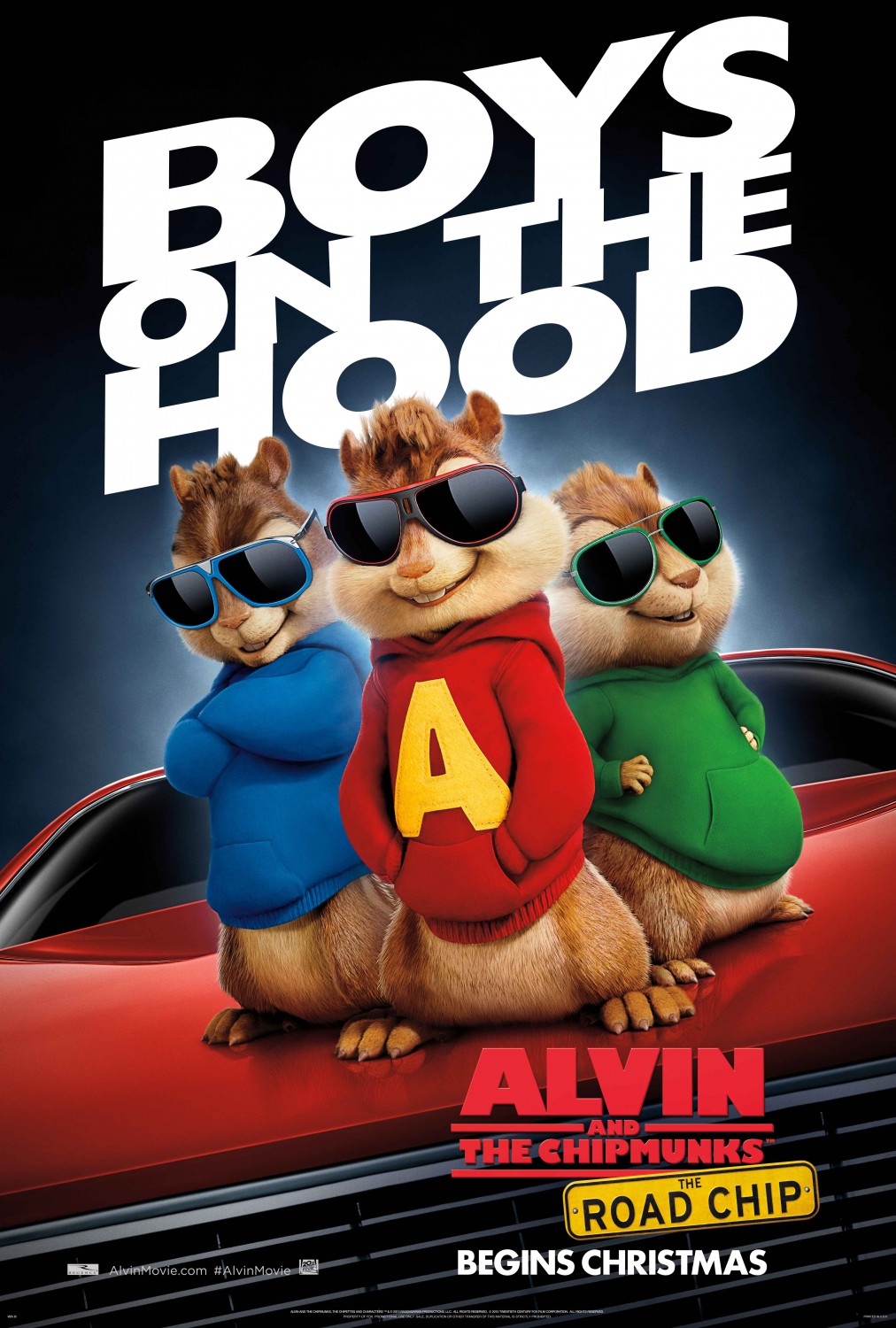 Extra Large Movie Poster Image for Alvin and the Chipmunks: The Road Chip (#5 of 11)