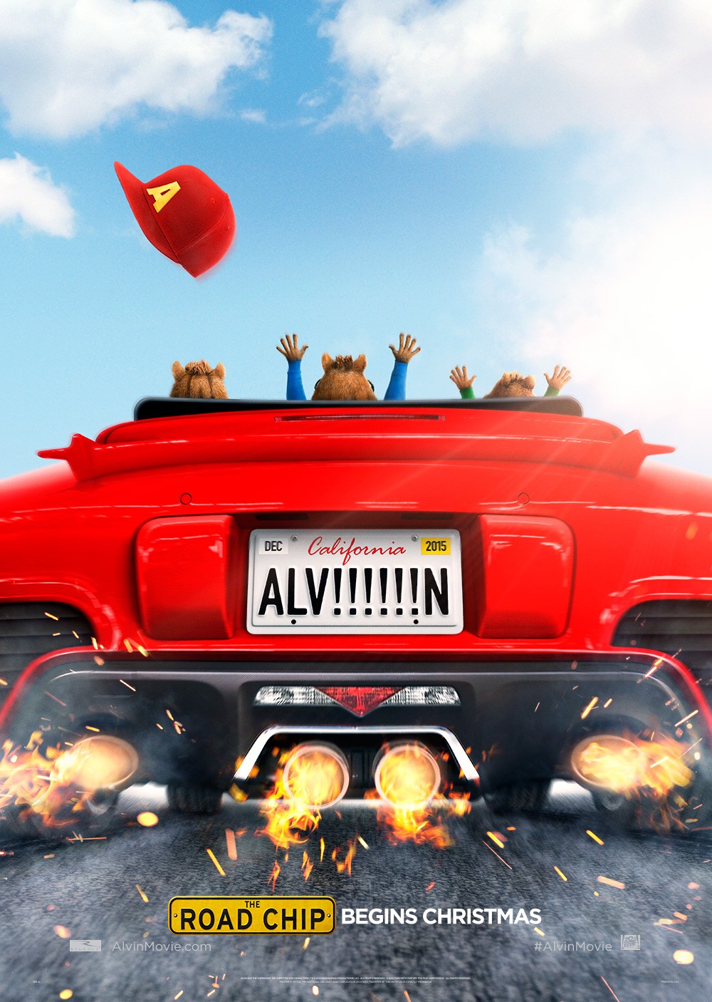 Extra Large Movie Poster Image for Alvin and the Chipmunks: The Road Chip (#1 of 11)