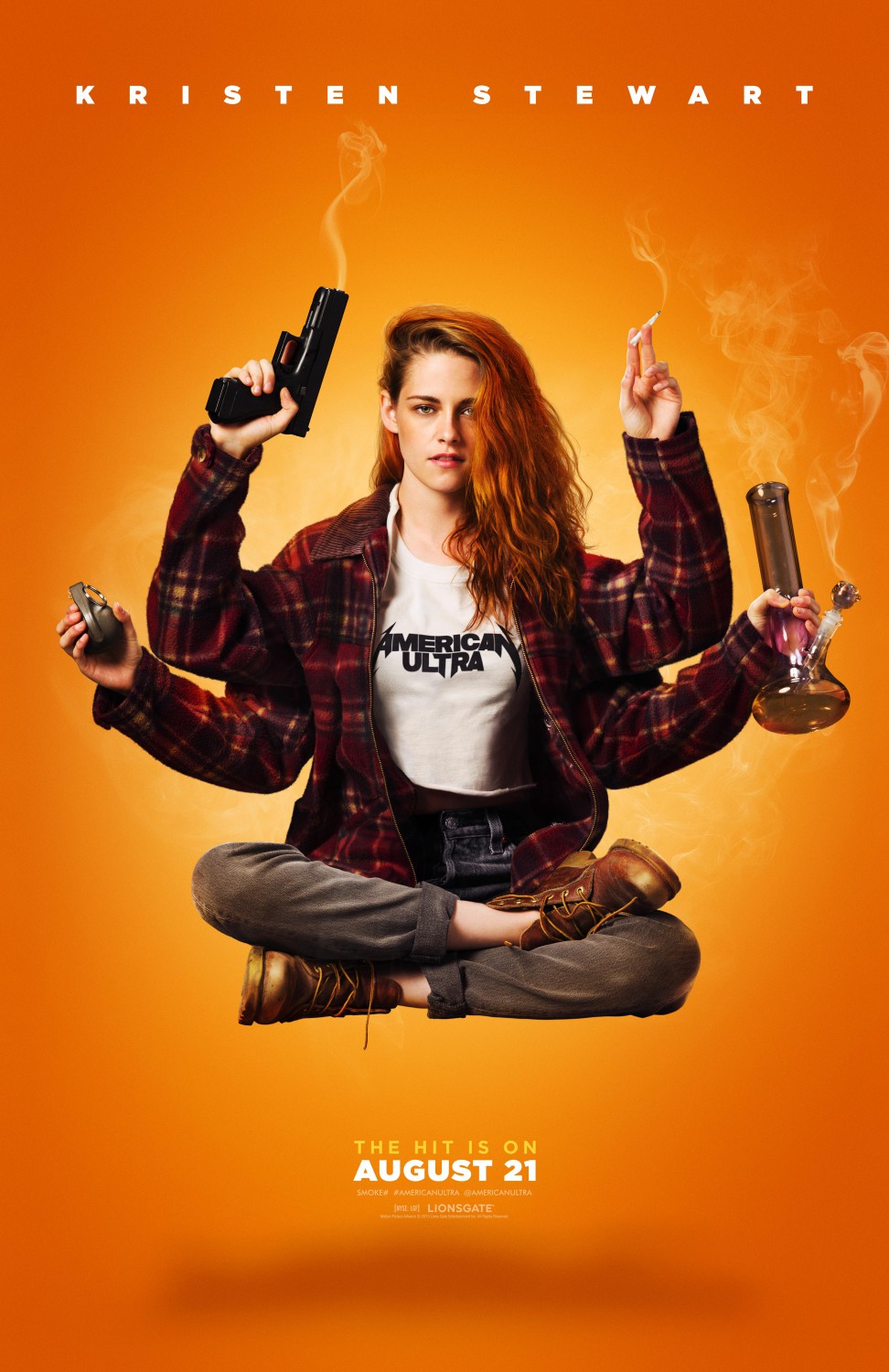 Extra Large Movie Poster Image for American Ultra (#3 of 8)