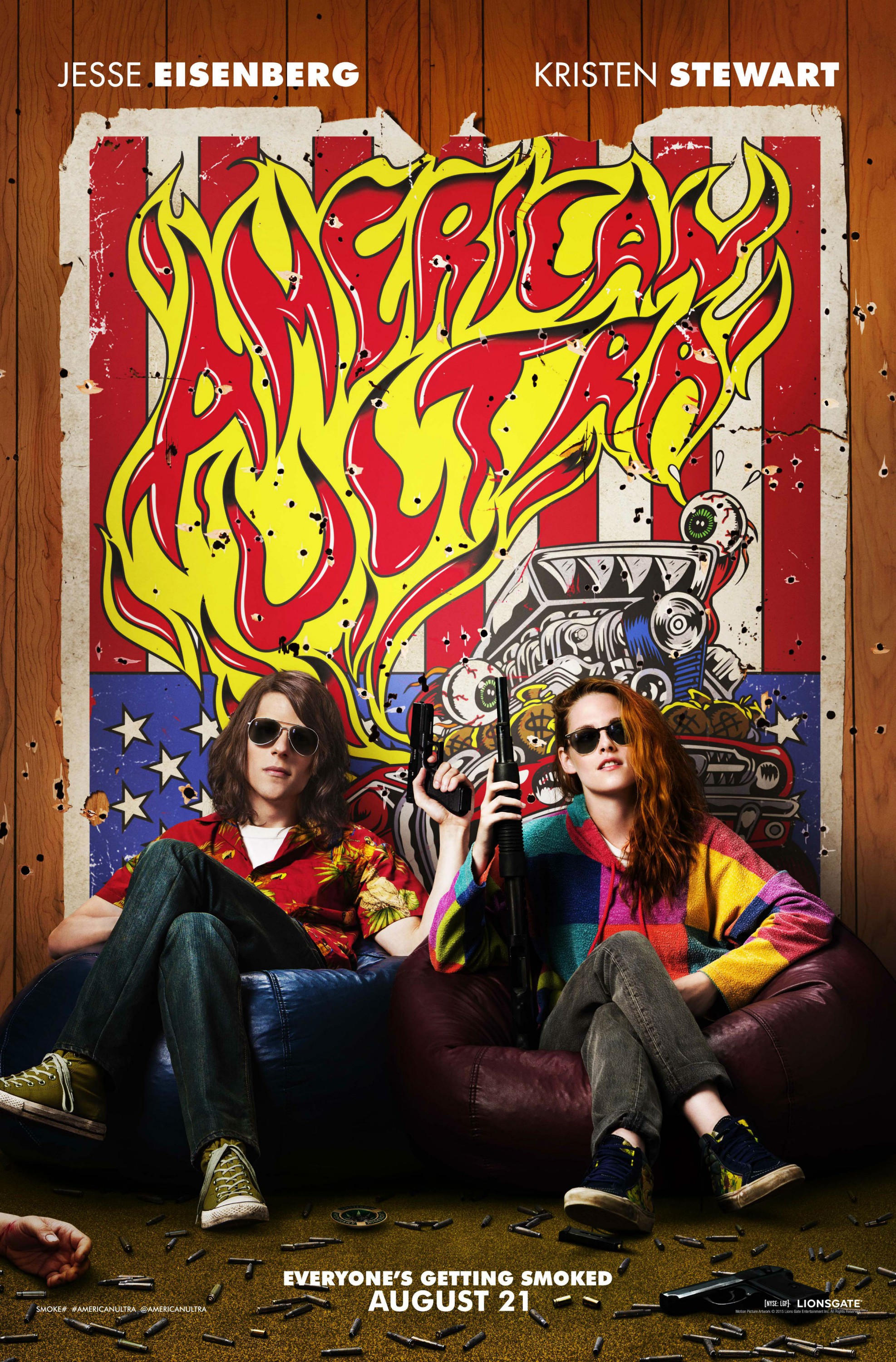 Mega Sized Movie Poster Image for American Ultra (#5 of 8)