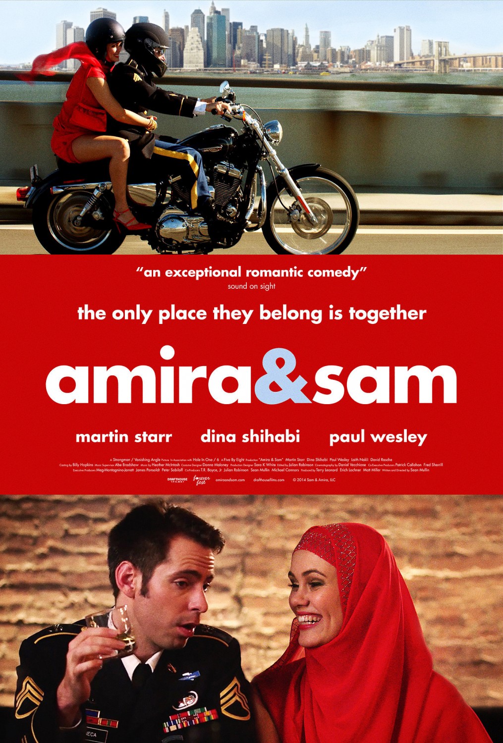 Extra Large Movie Poster Image for Amira & Sam 