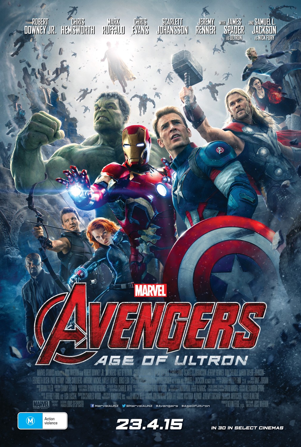 Extra Large Movie Poster Image for Avengers: Age of Ultron (#25 of 36)
