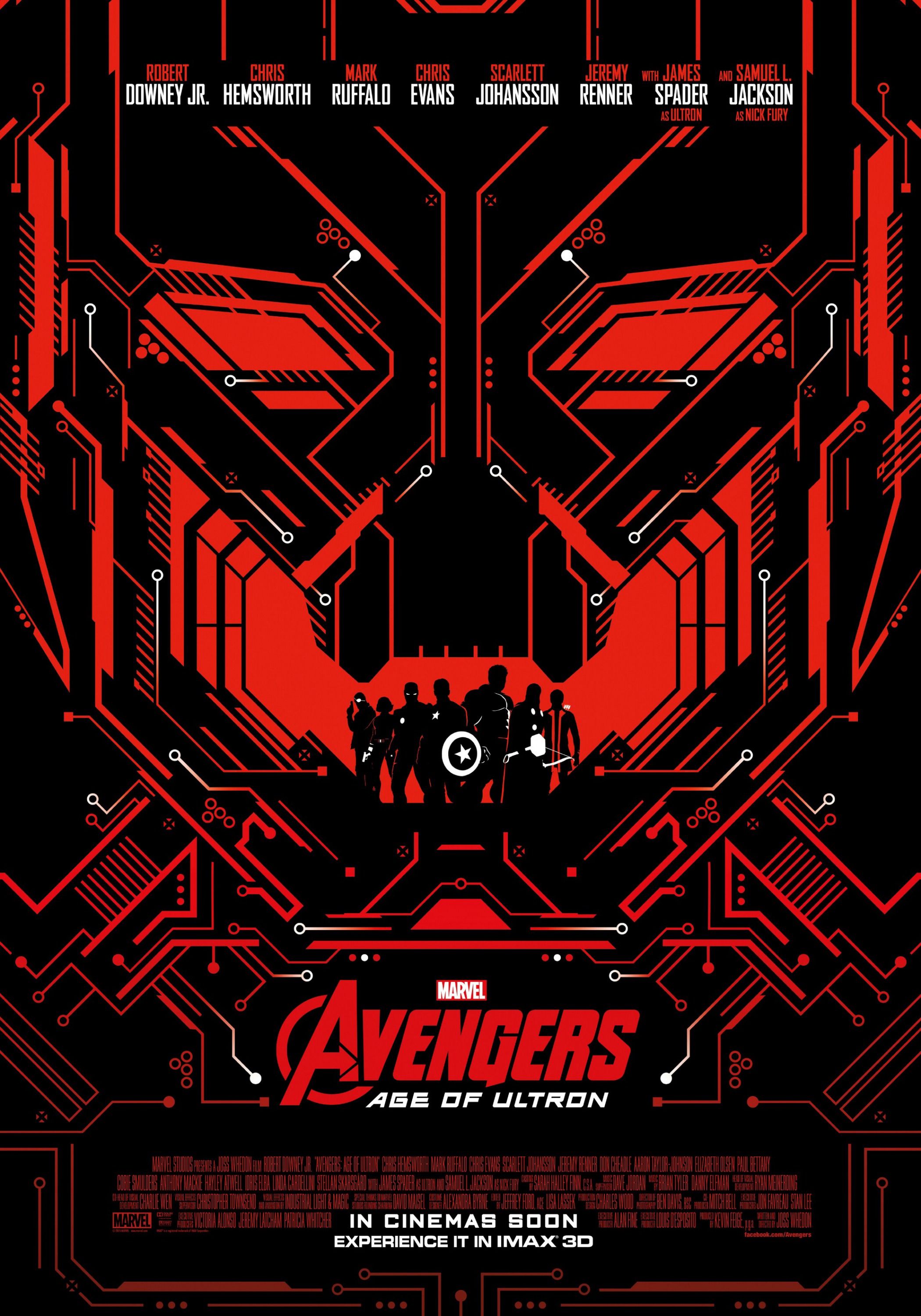 Mega Sized Movie Poster Image for Avengers: Age of Ultron (#26 of 36)