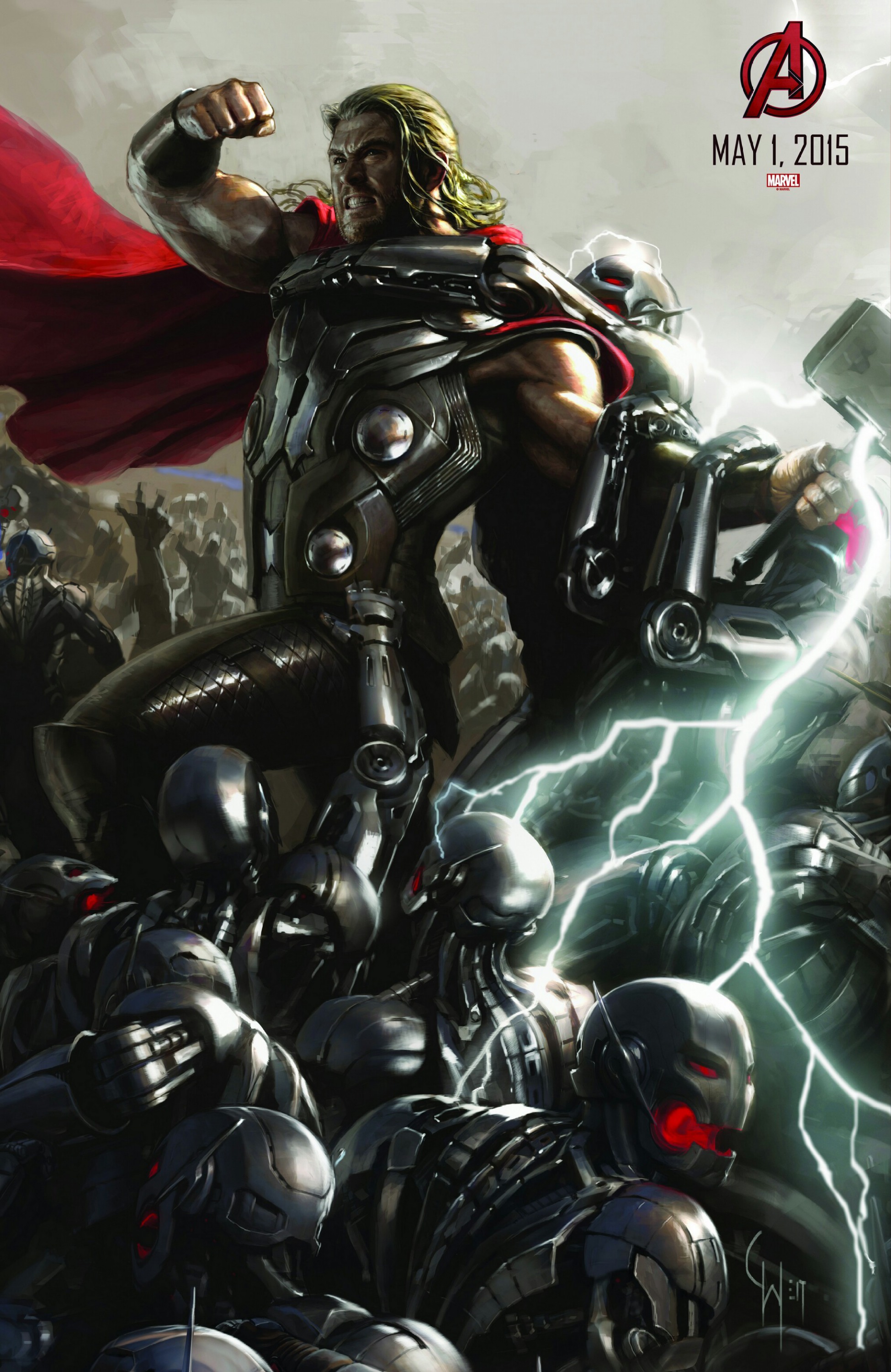 Mega Sized Movie Poster Image for Avengers: Age of Ultron (#3 of 36)