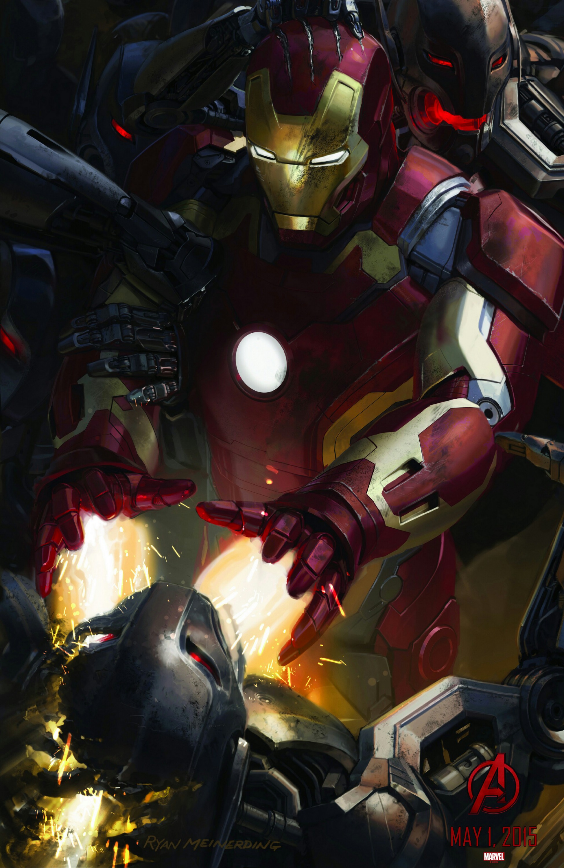 Mega Sized Movie Poster Image for Avengers: Age of Ultron (#6 of 36)
