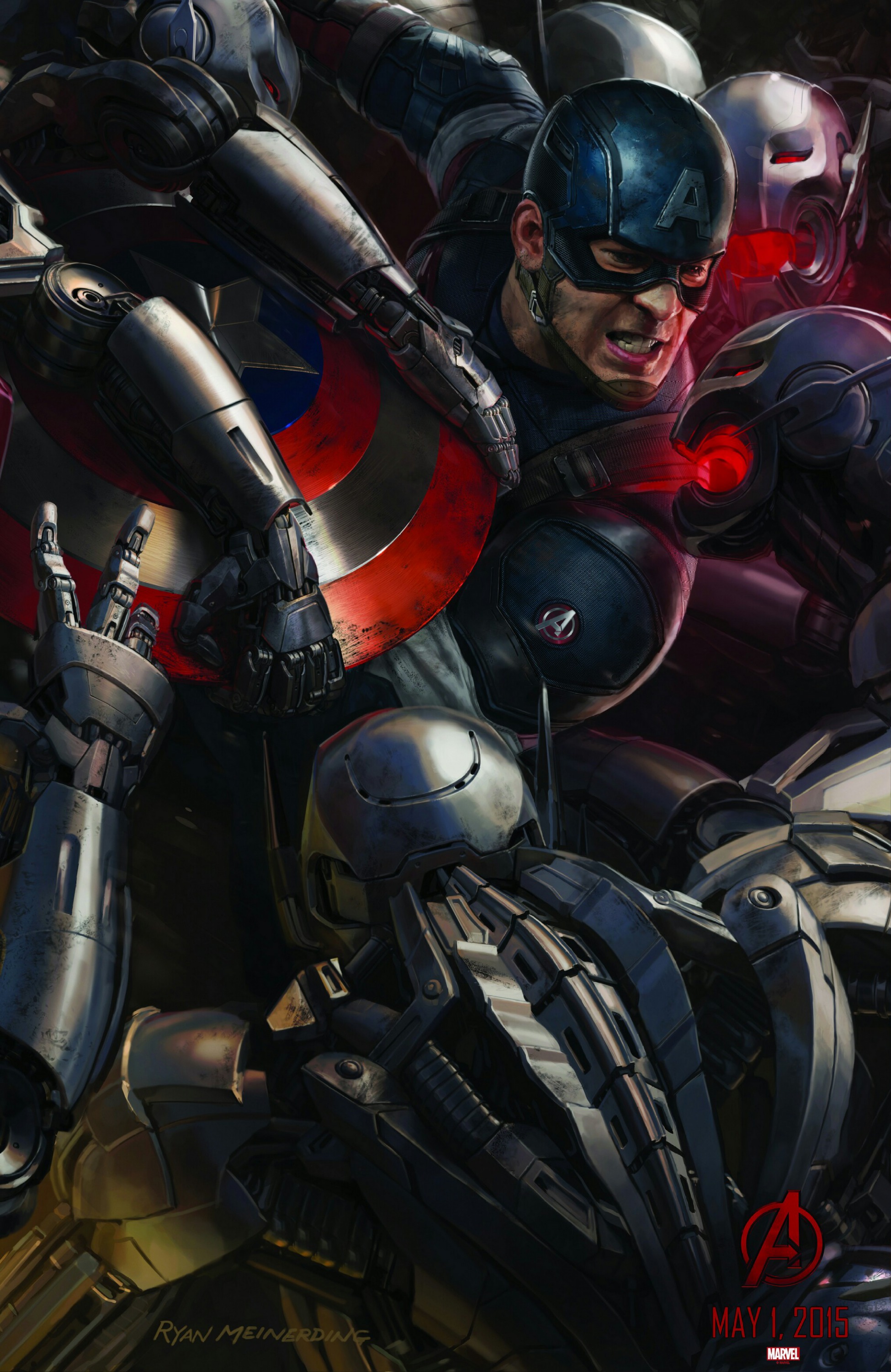 Mega Sized Movie Poster Image for Avengers: Age of Ultron (#7 of 36)
