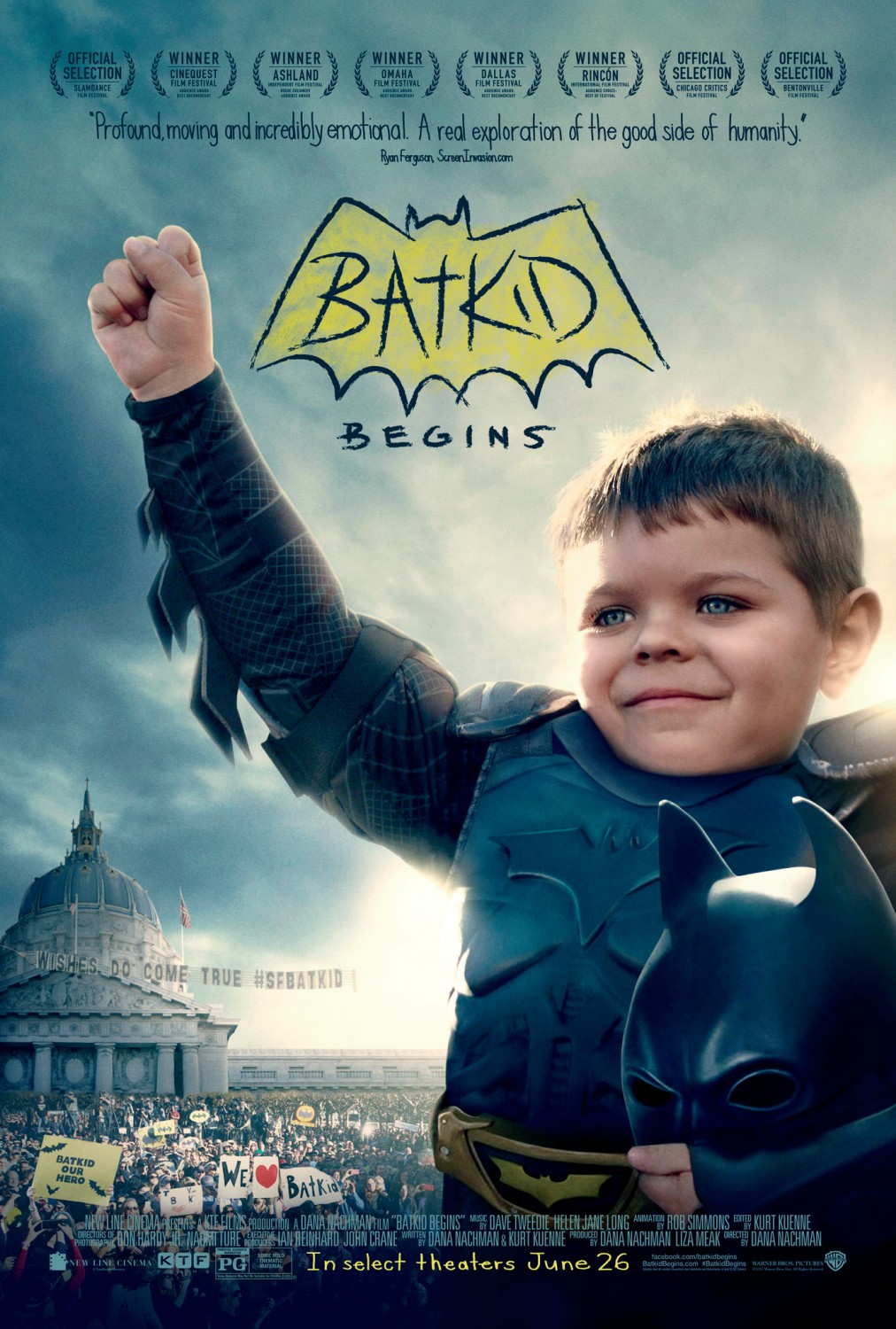 Extra Large Movie Poster Image for Batkid Begins: The Wish Heard Around the World (#2 of 2)