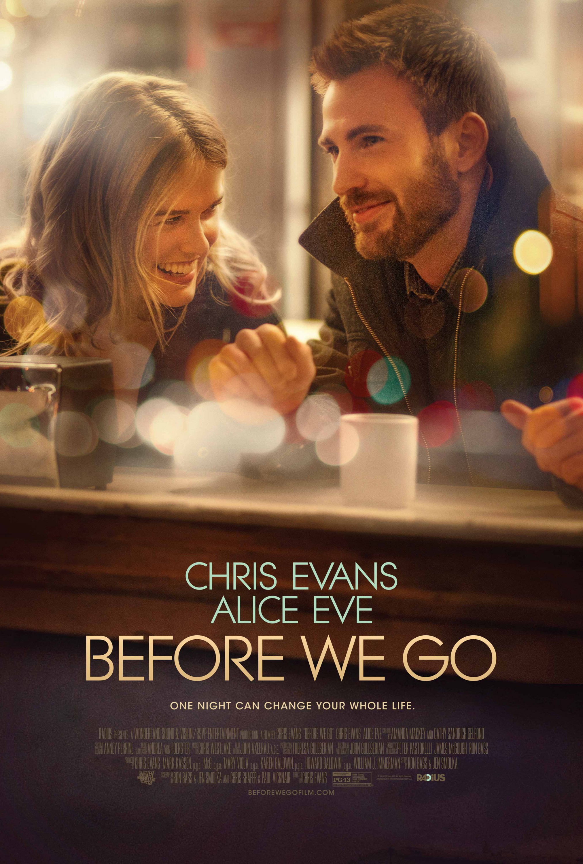 Mega Sized Movie Poster Image for Before We Go 