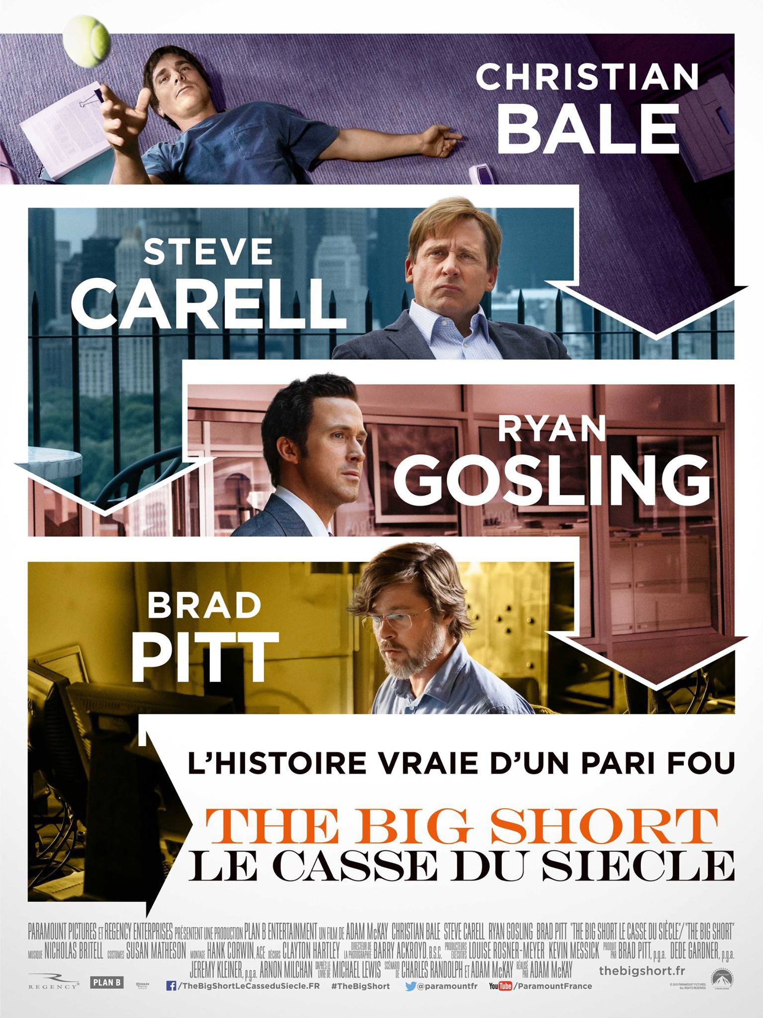 Mega Sized Movie Poster Image for The Big Short (#3 of 4)