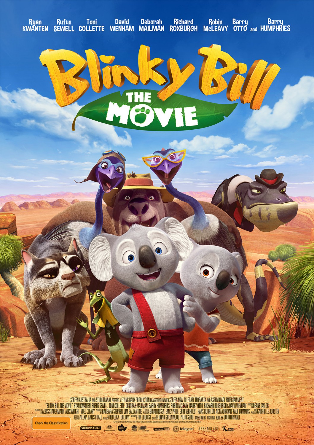 Extra Large Movie Poster Image for Blinky Bill the Movie 