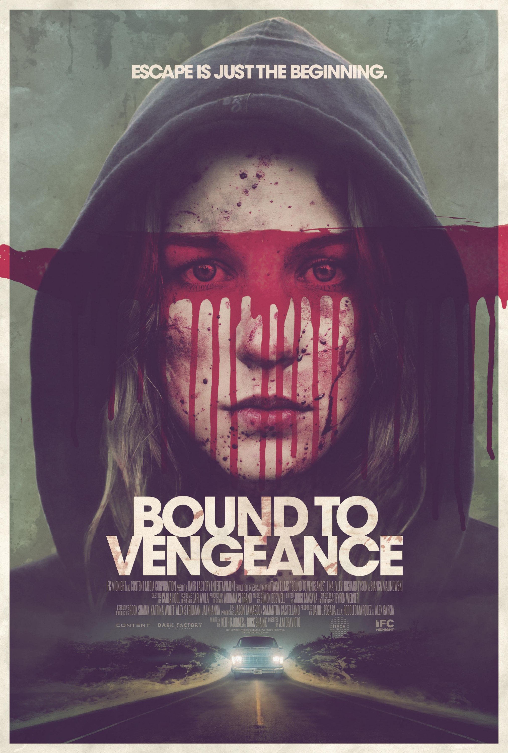 Mega Sized Movie Poster Image for Bound to Vengeance 