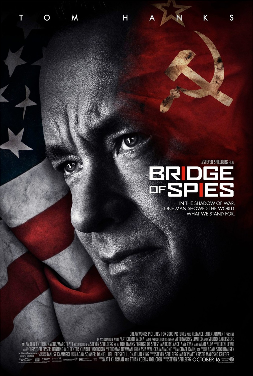 Extra Large Movie Poster Image for Bridge of Spies (#1 of 6)