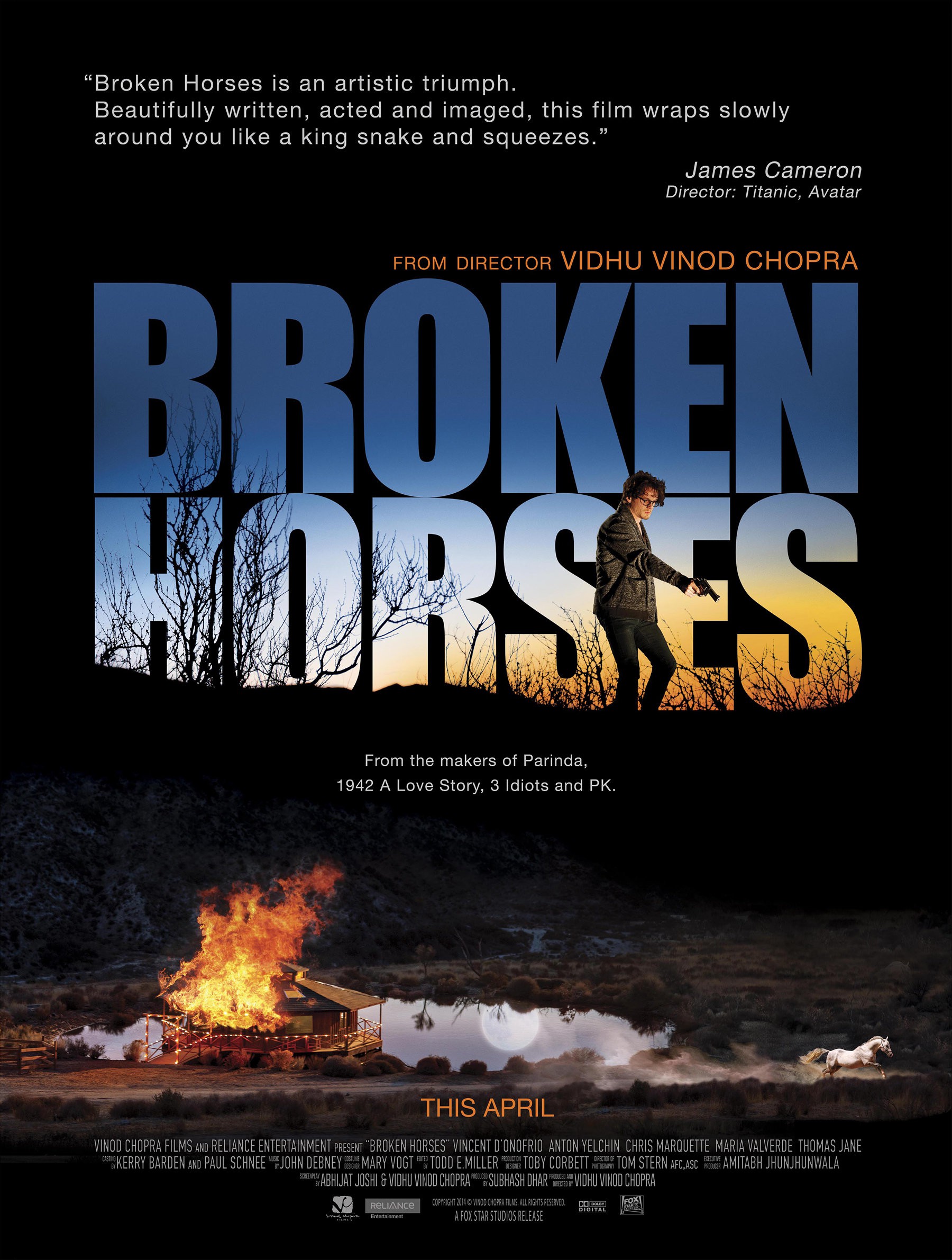 Mega Sized Movie Poster Image for Broken Horses (#2 of 4)