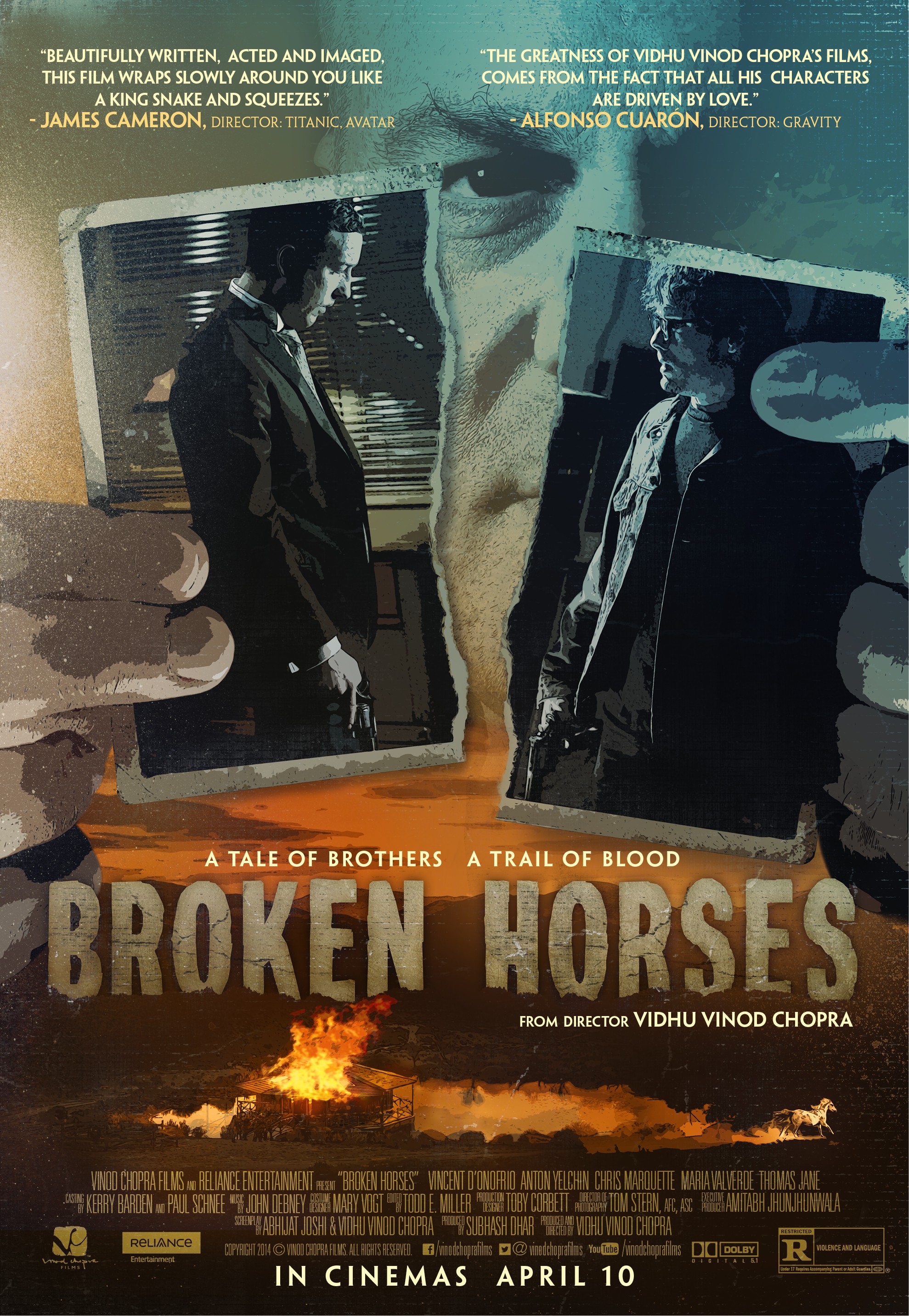 Mega Sized Movie Poster Image for Broken Horses (#3 of 4)