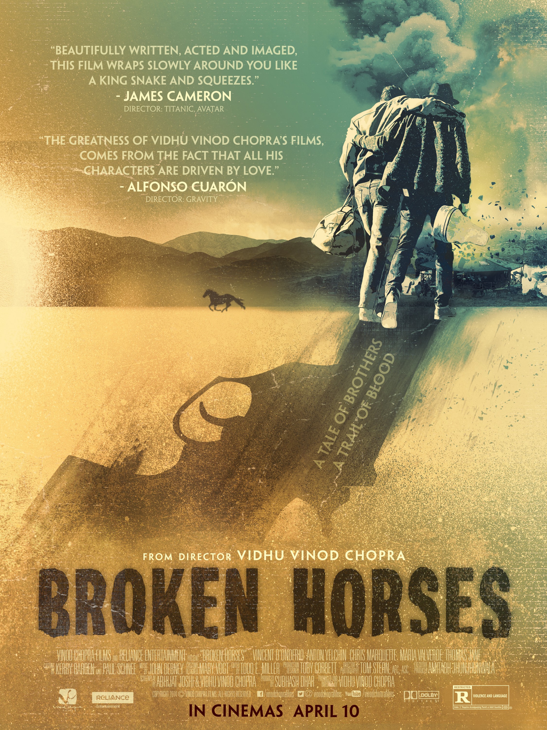 Mega Sized Movie Poster Image for Broken Horses (#1 of 4)