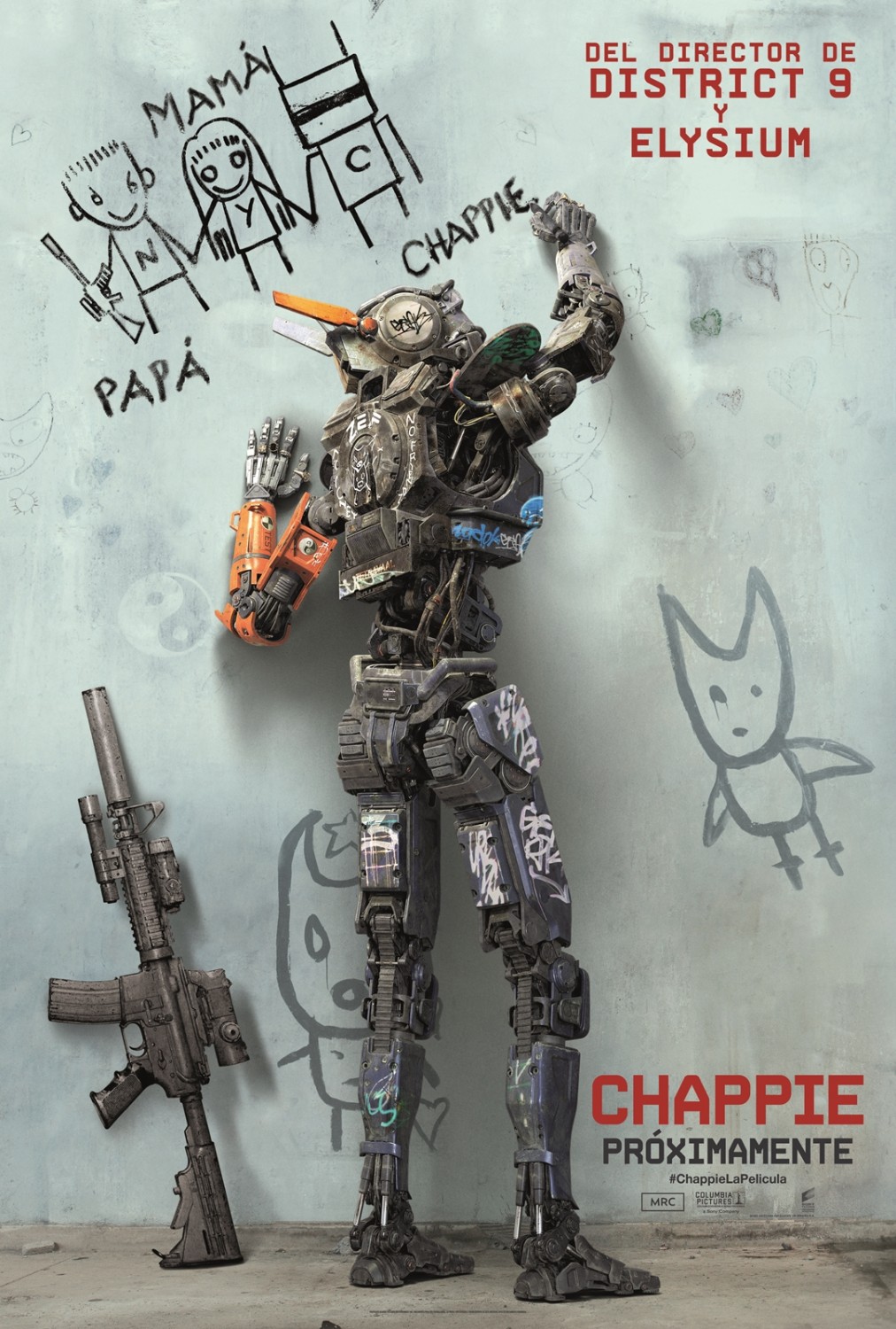 CHAPPIE: Extra Large Movie Poster Image - Internet Movie Poster.
