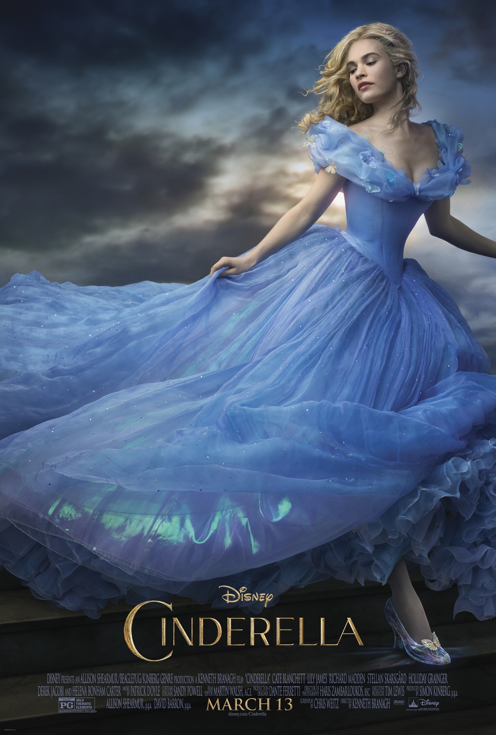 Mega Sized Movie Poster Image for Cinderella (#2 of 6)
