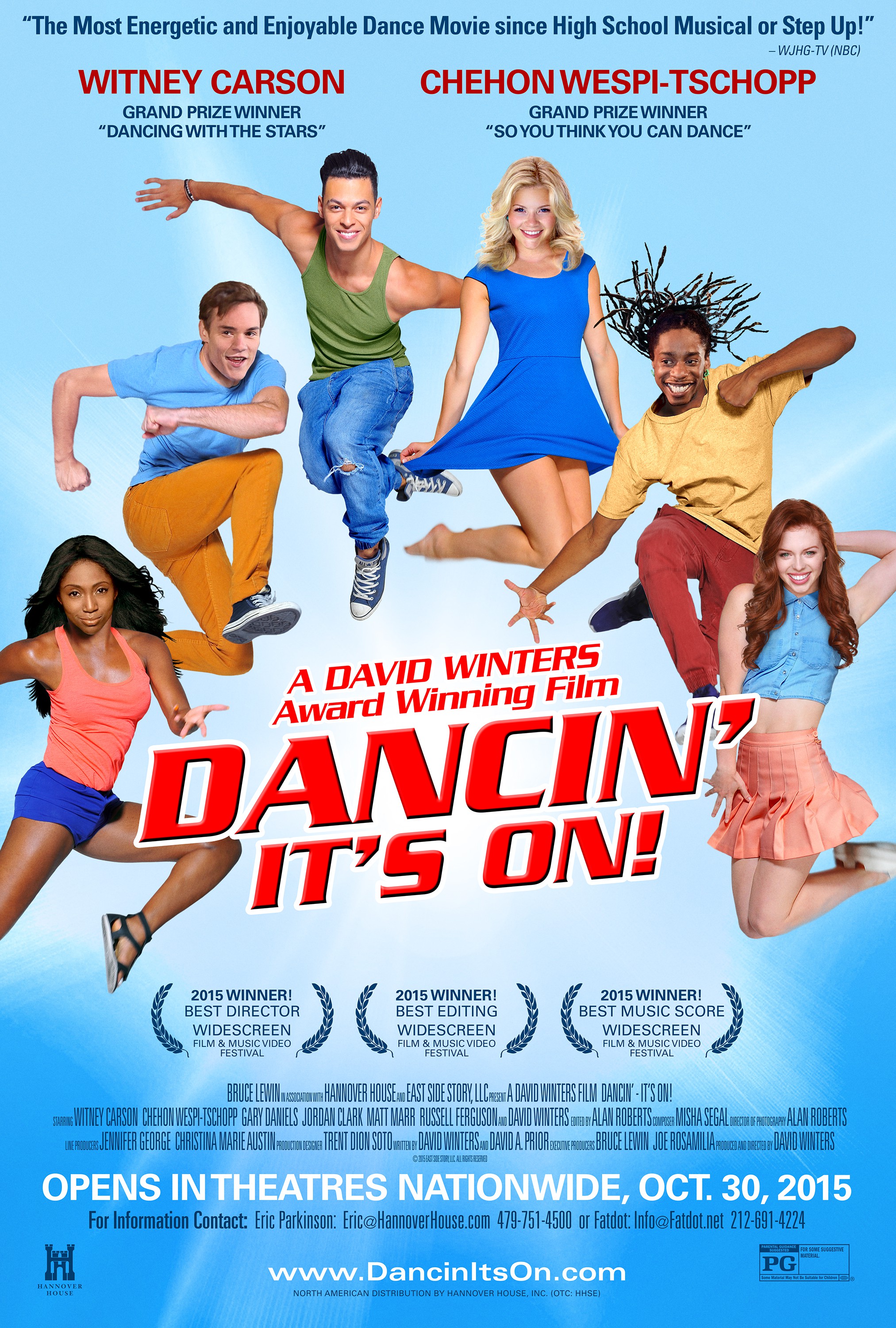 Mega Sized Movie Poster Image for Dancin' It's On 