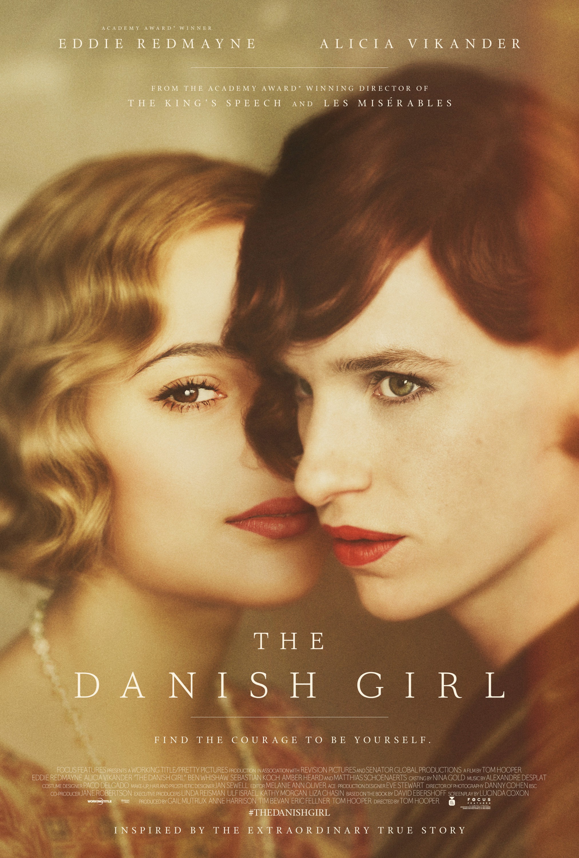 Mega Sized Movie Poster Image for The Danish Girl (#1 of 5)