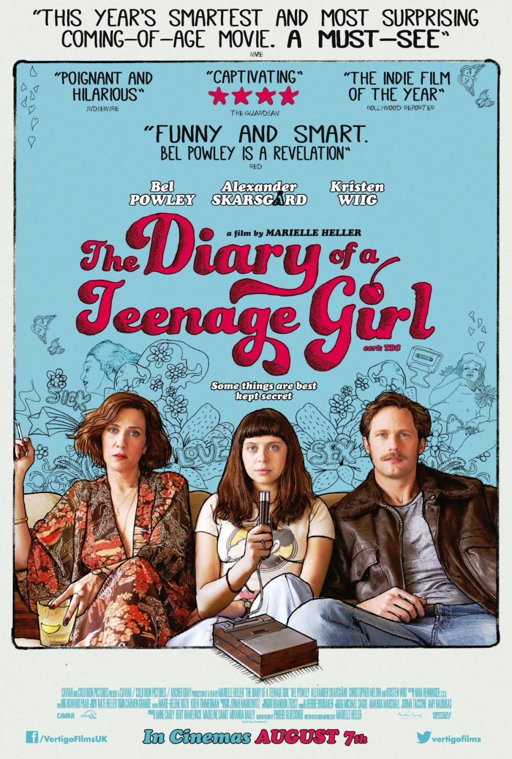 Extra Large Movie Poster Image for The Diary of a Teenage Girl (#2 of 4)