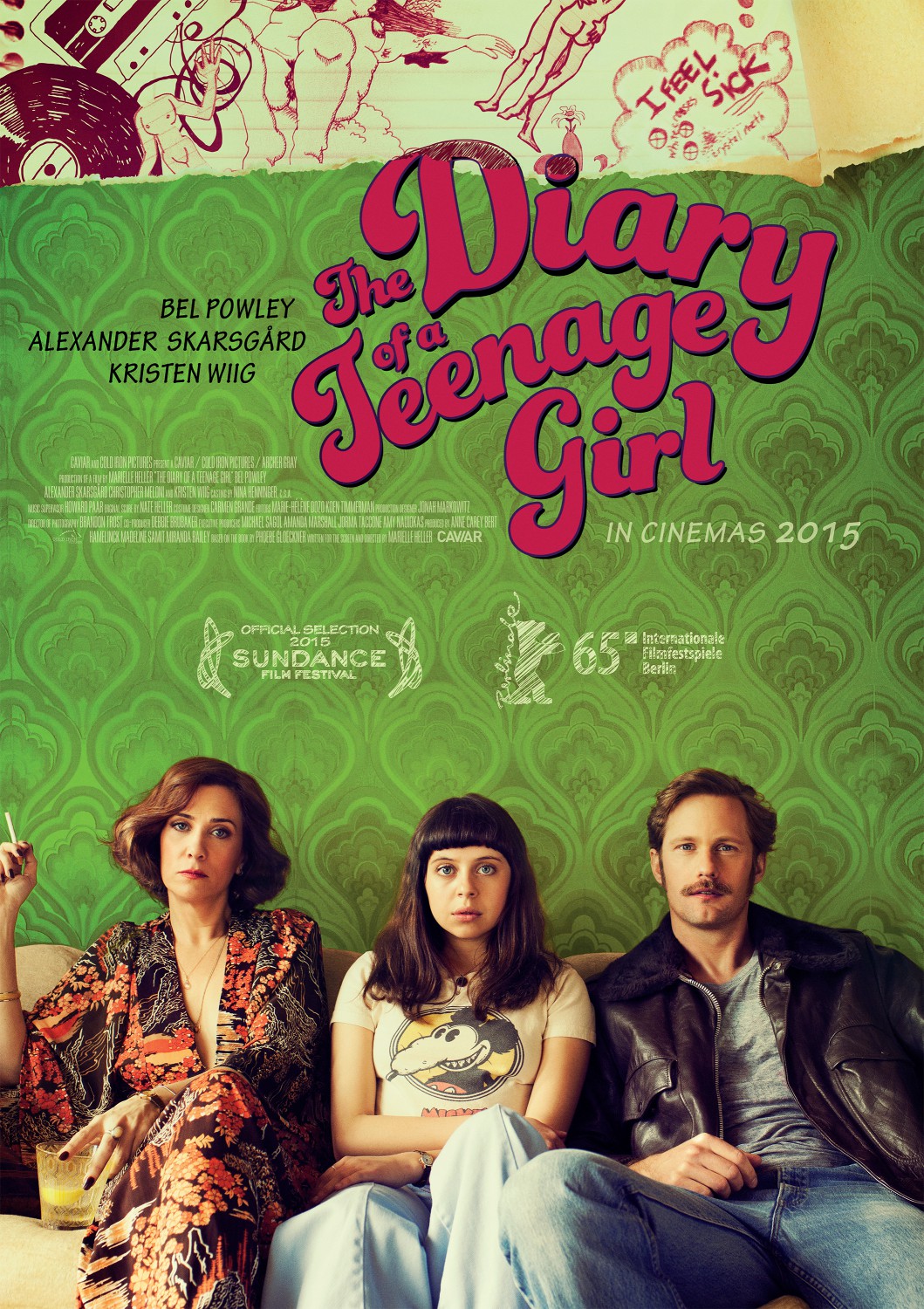 Extra Large Movie Poster Image for The Diary of a Teenage Girl (#3 of 4)