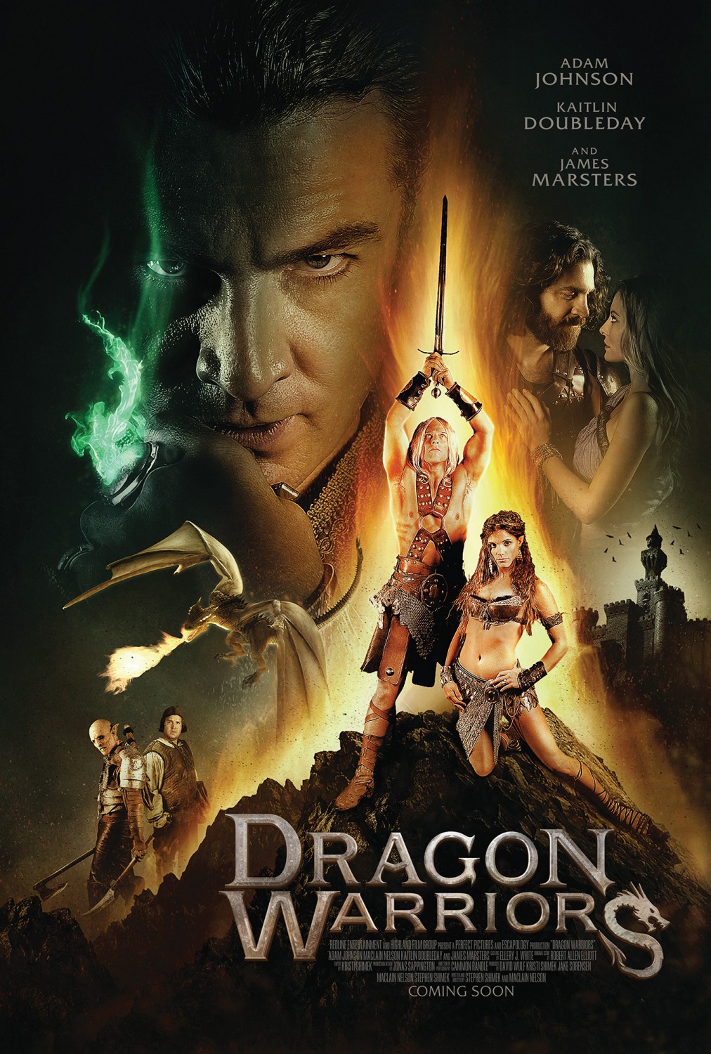 Extra Large Movie Poster Image for Dragon Warriors 