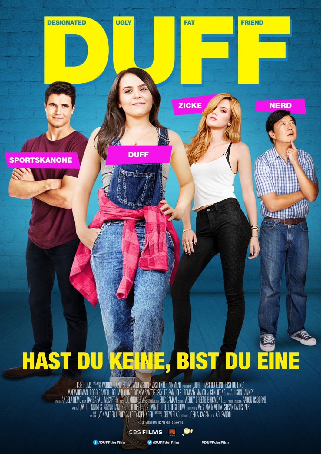Extra Large Movie Poster Image for The DUFF (#8 of 8)