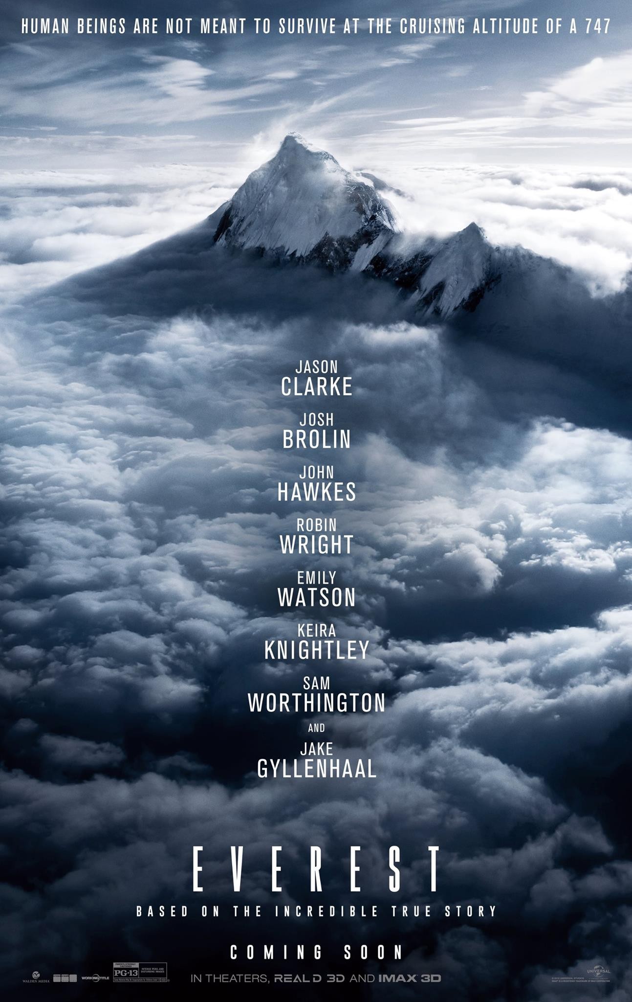 Mega Sized Movie Poster Image for Everest (#3 of 4)