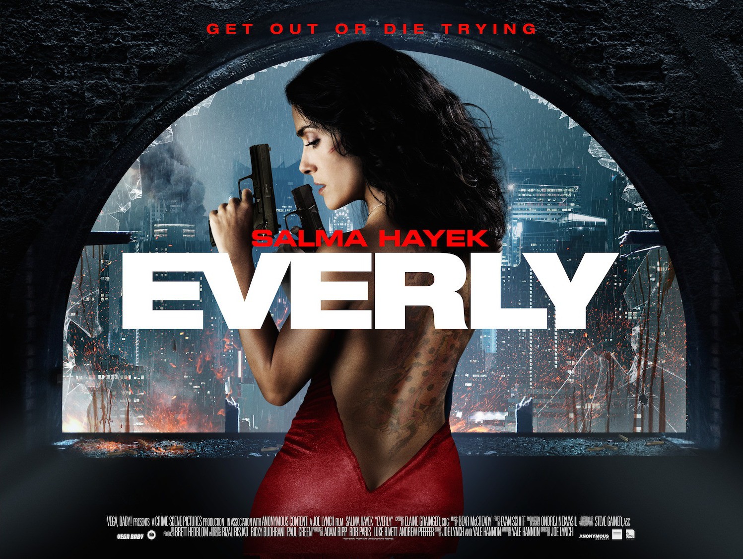 Extra Large Movie Poster Image for Everly (#4 of 4)